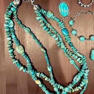 DTR Jay King Turquoise Multi-Strand Necklace